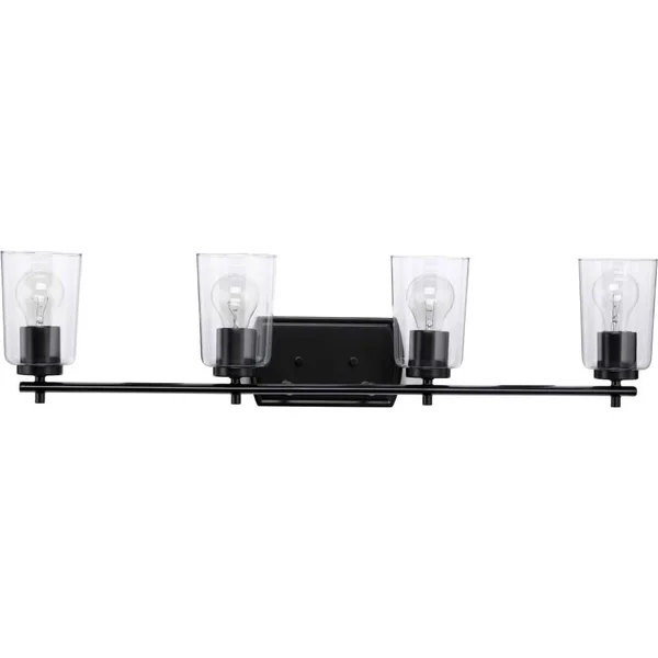 Progress Lighting Adley Bath & Vanity Brushed Nickel 4 Light
