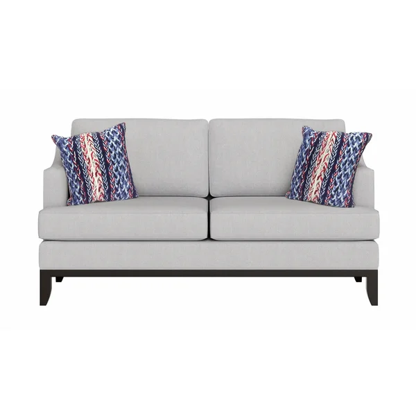 Liora Manne Visions III Braided Stripe Indoor - Outdoor Pillow - 20x22 Square - Navy