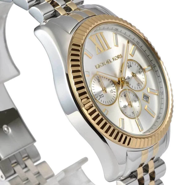 Michael Kors Men's Lexington Two Tone Watch MK8344