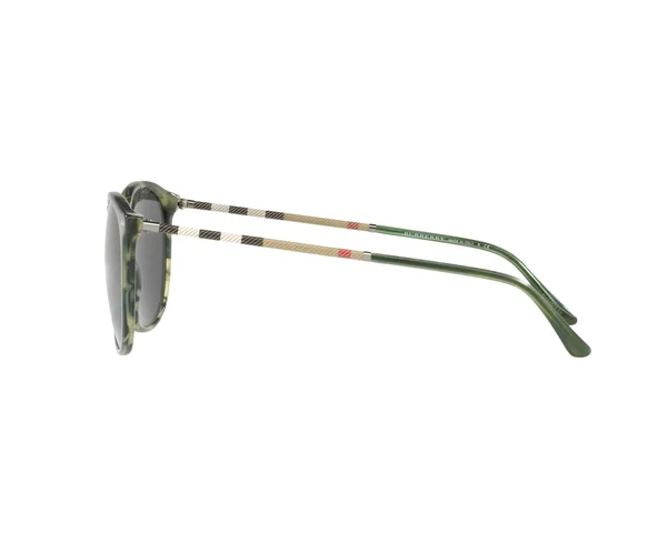 Burberry BE4250Q Sunglasses - Striped Green (365987)