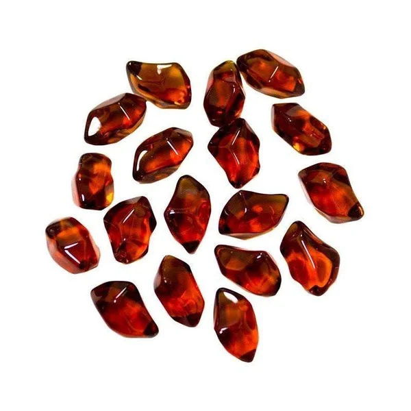 Smooth Fire Glass - Royal Blue