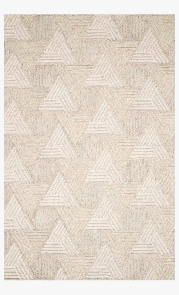 Loloi Ehren EHR-04 3&6x22 x 5&6x22 Oatmeal - Ivory Rug