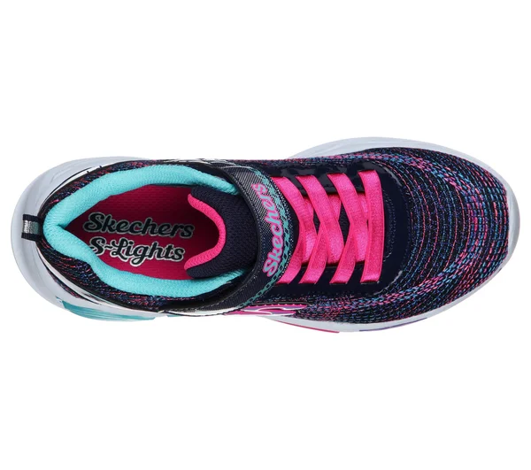 Skechers S Lights: Shimmer Beams - Sparkle Glitz Navy/Multi 13.5