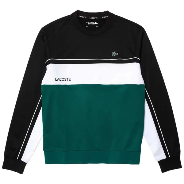 Lacoste Men’s Sport Resistant Colourblock Piqué Sweatshirt - XXL - 7