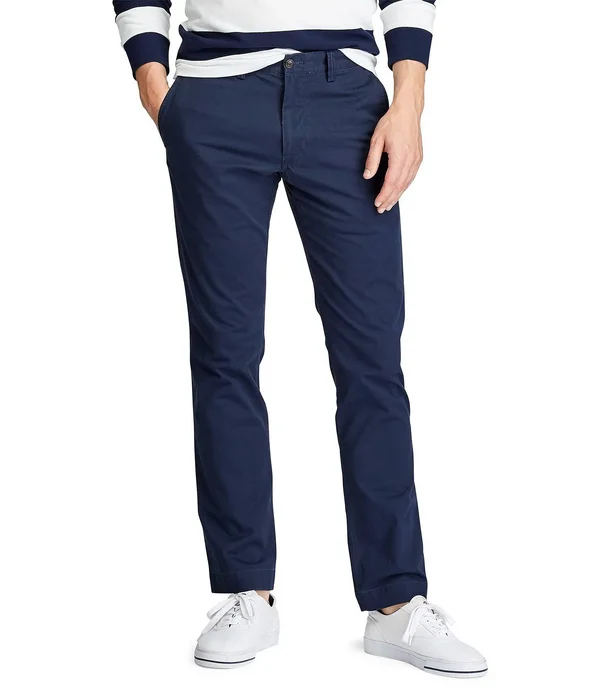Polo Ralph Lauren Men's Slim-Fit Stretch Chino Pants - Nautical Ink