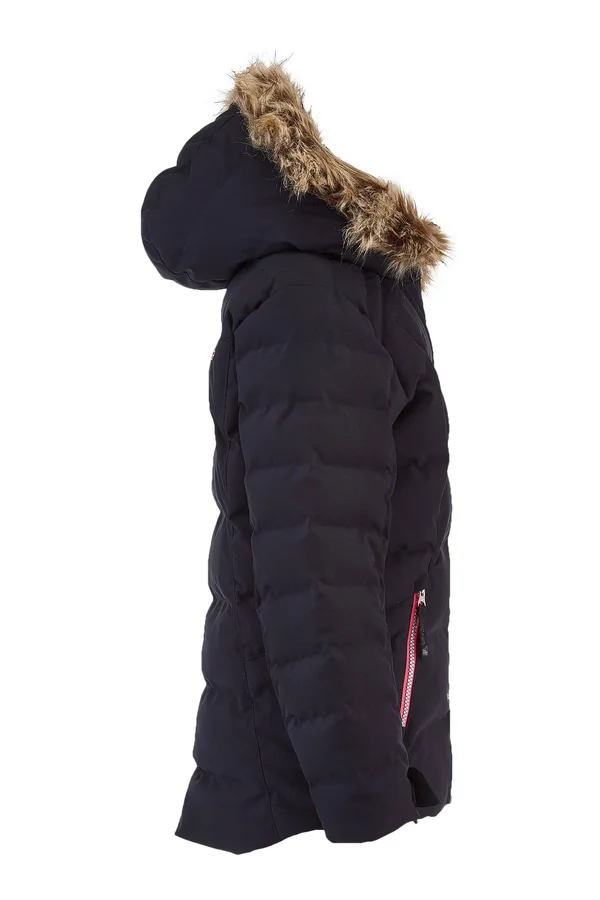 Spyder Girls Atlas Synthetic Down Jacket Black, 14