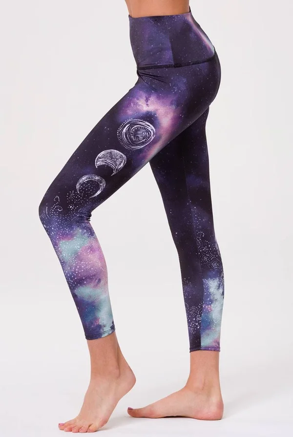 Onzie Legging - Graphic, High Rise Midi - Solar, Women's