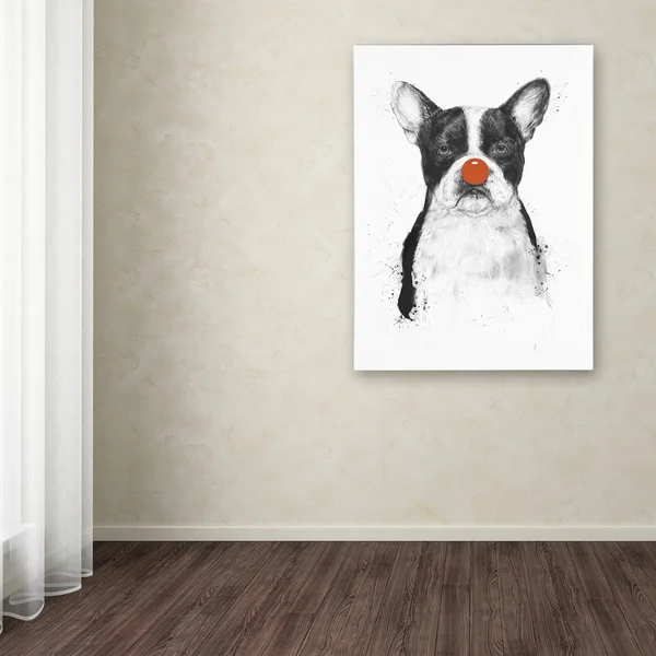 Trademark Fine Art I&m Not Your Clown Canvas Art by Balazs Solti