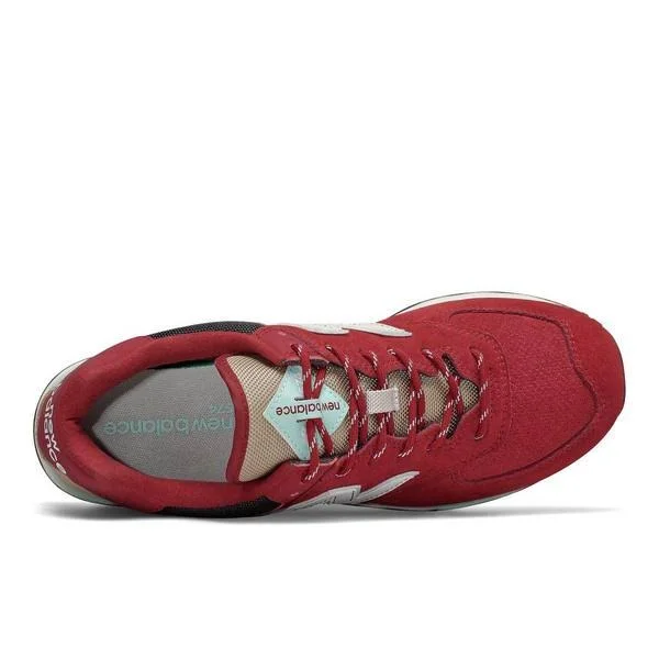 New Balance 574 Scarlet Men's Shoes - Red, Size: 8