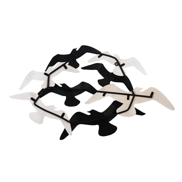 Stratton Home Decor Soaring Birds Metal Wall Decor