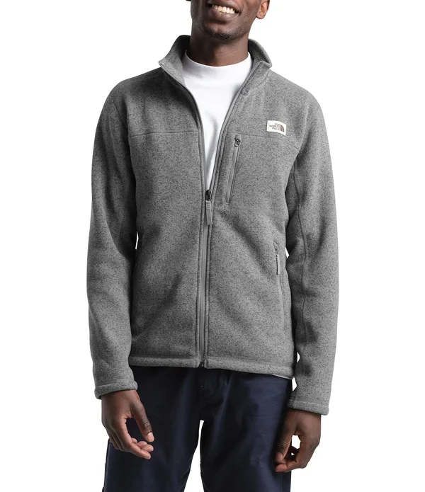The North Face Men's Gordon Lyons Full Zip TNF Medium Grey Heather, S