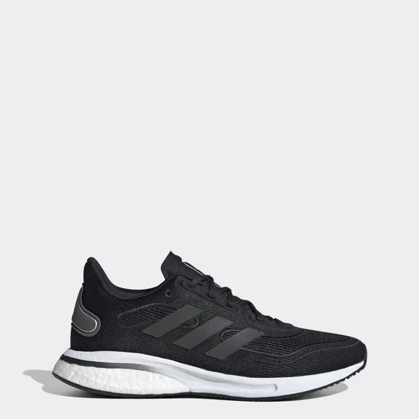 Adidas Women's Supernova Running Shoe Black/Grey/Metallic Silver - 9.5