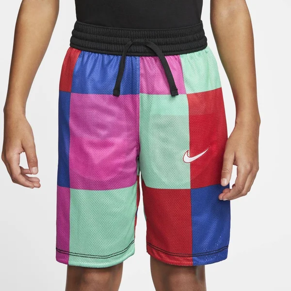 Nike Boys& Elite Reversible Basketball Shorts, XL, Black