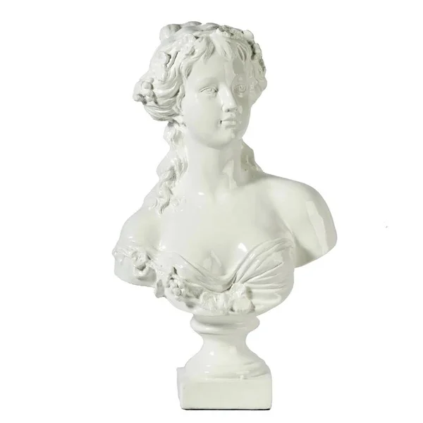 Bust Statue Sculpture 12.5X8.5X21.5x22