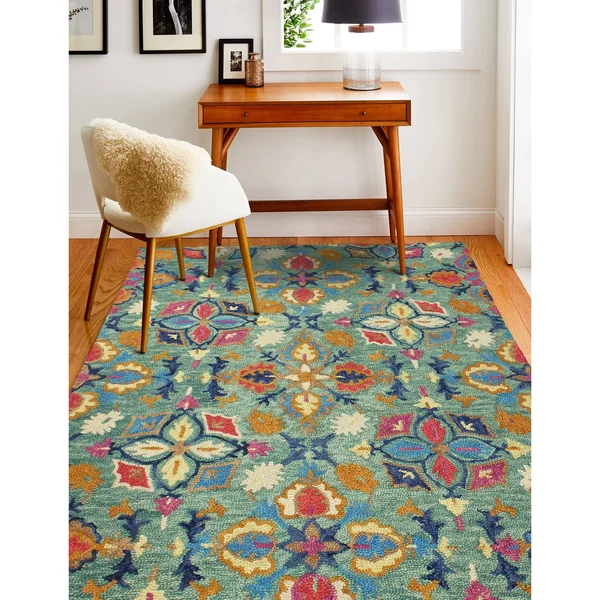 Bashian Valencia Norwalk 2&6x22 x 8& Area Runner Rug in Slate