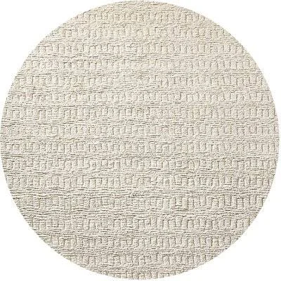 Beige Area Rug Dakota Fields Rug Size: Round 7'