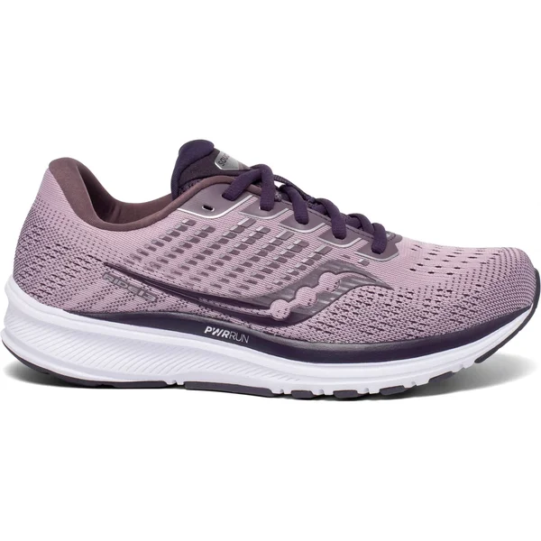 Saucony Women's Ride (Wide) 13 Blush-Dusk, 10