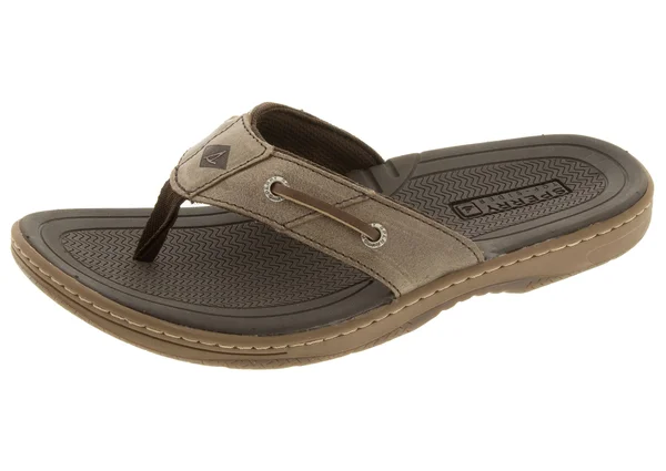 Sperry Men's Baitfish Thong Brown 8