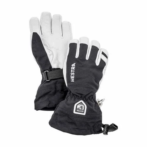 Hestra Heli Ski Junior Glove - Kids& Red, 5