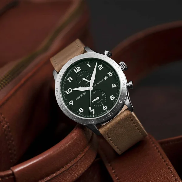 Vincero The Altitude - Silver/Pine Sil-For-A12