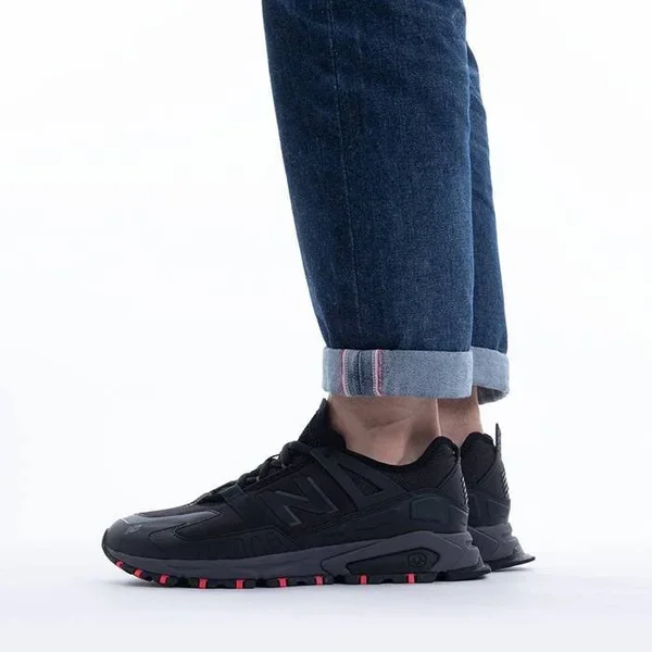 New Balance Men's XRCT - Black/Red (Size 8.5)