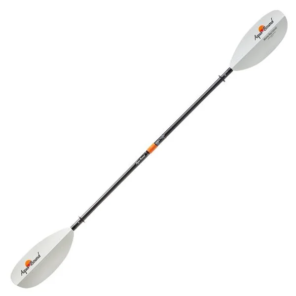 Aqua-Bound Manta Ray Hybrid Kayak Paddle - 4-Piece, Posi-Lok - White