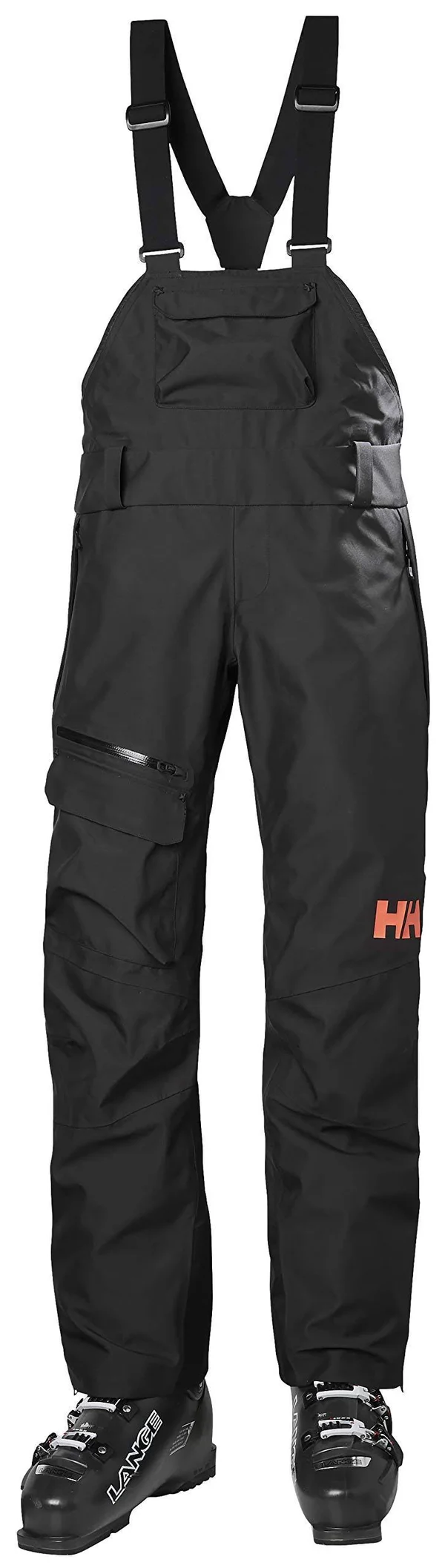 Helly Hansen Powderqueen Bib Pant - Women's Black - L