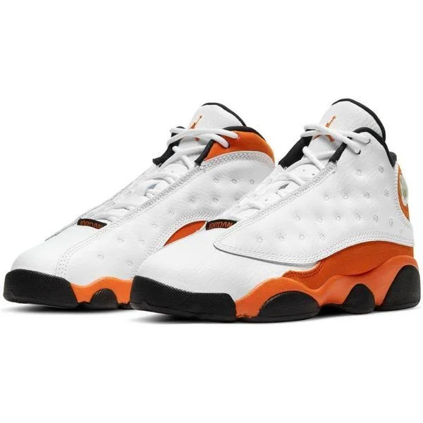 Jordan 13 Retro Starfish Preschool Kids& Shoes - White, Size: 1.5