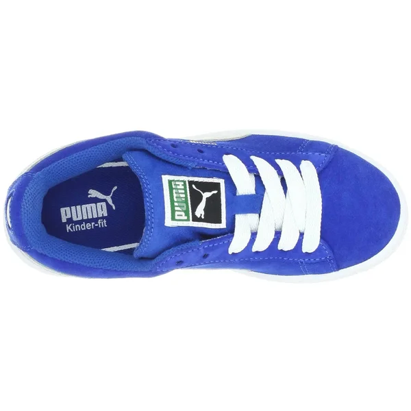 Puma Suede Sneakers JR - Snorkel Blue/White, 7