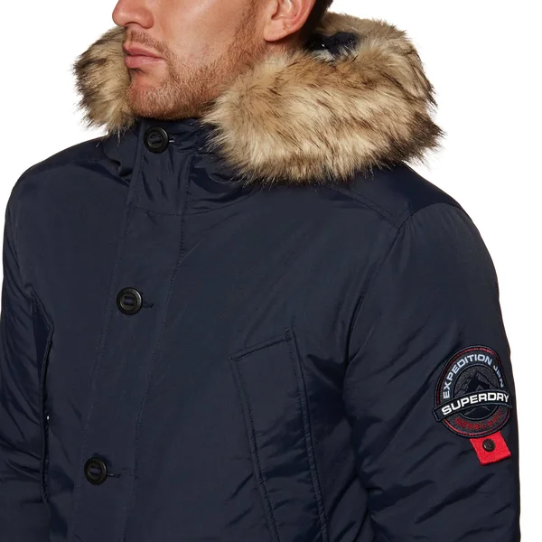 Superdry Everest Parka Jacket - Navy