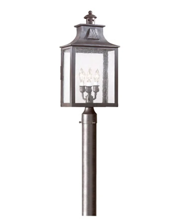 Troy Lighting - PCD9006OBZ - Three Light Post Lantern - Newton - Old Bronze