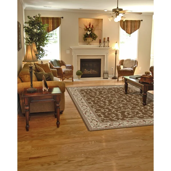 Concord Global 6&7x22 x 9&3x22 Brown Jewel Veronica Area Rug