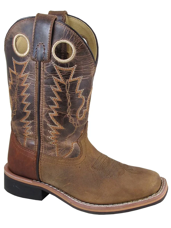 Smoky Mountain Jesse Boots - Youth - Brown