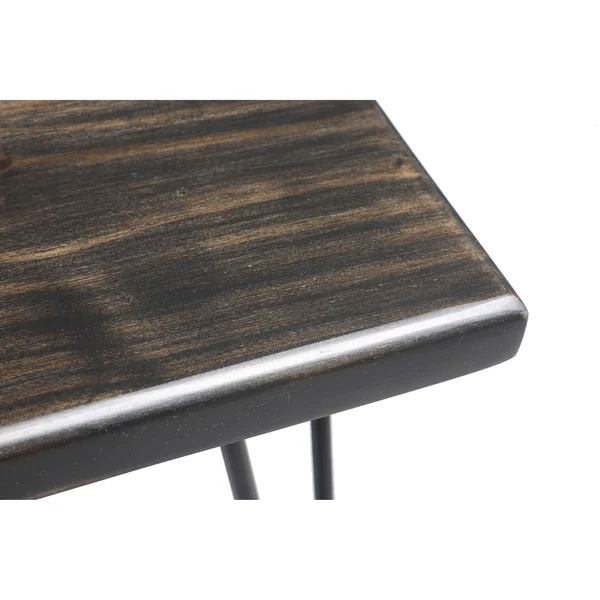 Carson Carrington Julo Wood Bench - Rustic White - 48 x 10.5 x 16