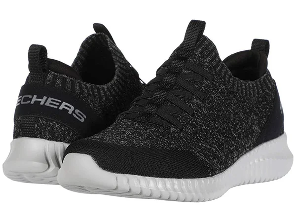 Skechers Men & S Elite Flex - Karnell - Black, Grey