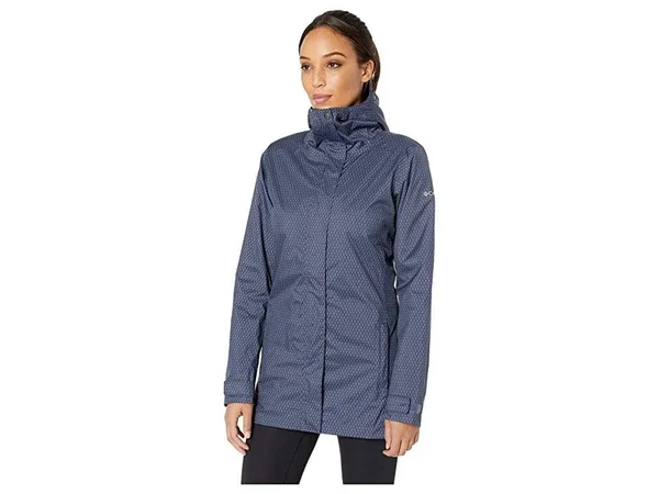 Columbia Women's Splash A Little II Jacket - Large - Nocturnal Mini Hex Print