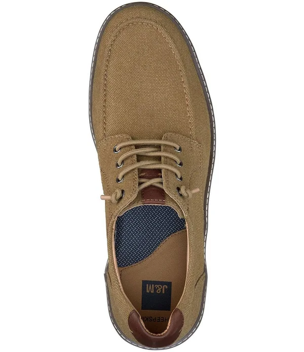 Johnston & Murphy Men's McGuffey Moc Toe Shoes - Beige
