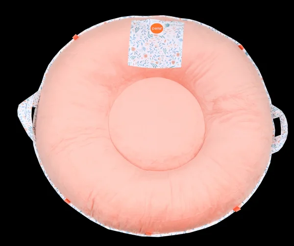 Bloom Coral Floor Pillow