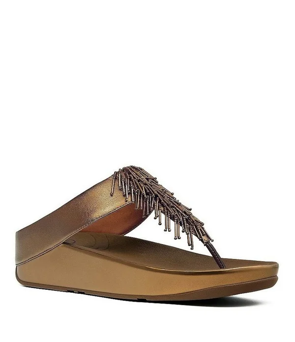 Fitflop Women's Cha - Bronze 10