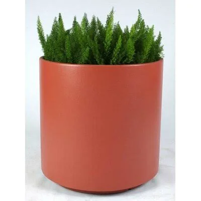 Junita Plastic Pot Planter Latitude Run Color: Cinnamon, Size: 18x22 H x 30x22 W x 25.75x22 D