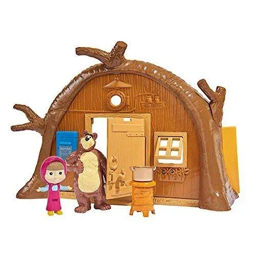 Simba 109301632 Masha Bear&s House Playset - Multicolor
