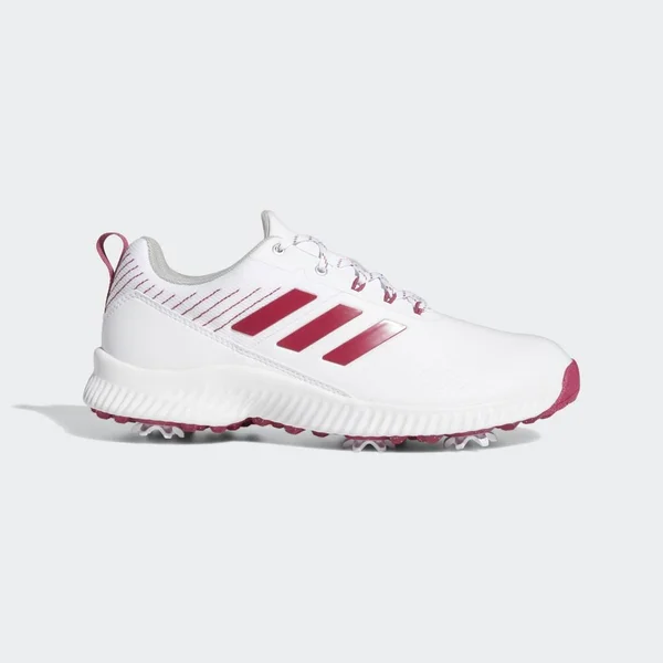 Adidas Response Bounce 2.0 Shoes - Women's - Cloud White - Wild Pink, Silver - 10