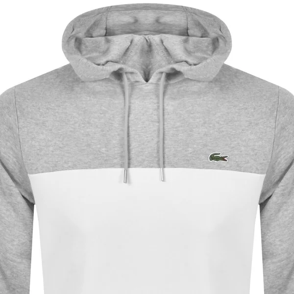 Lacoste Logo Hoodie Grey