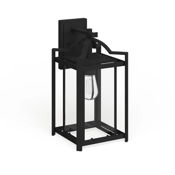 Safavieh Portar Outdoor Wall Lantern Black