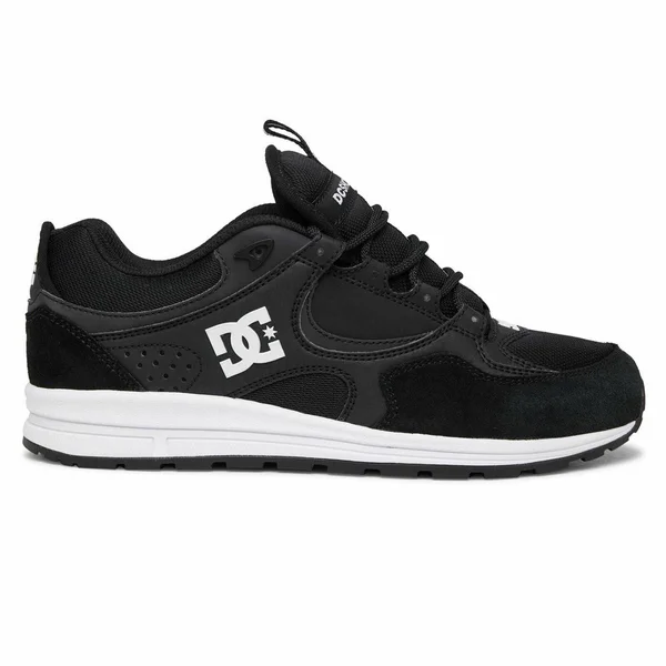 DC Kalis Lite Men's Skate Shoes Black/Black/White : 11.5 D - Medium