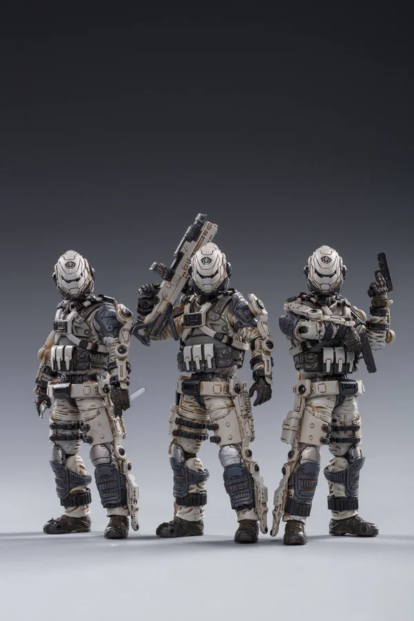 Joy Toy - Free Truism 20st Legion White Viper Squad 3pk 1/18