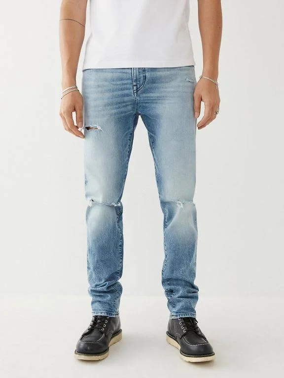 True Religion Rocco Renegade Skinny Jean 34x22 Jeans - Blue