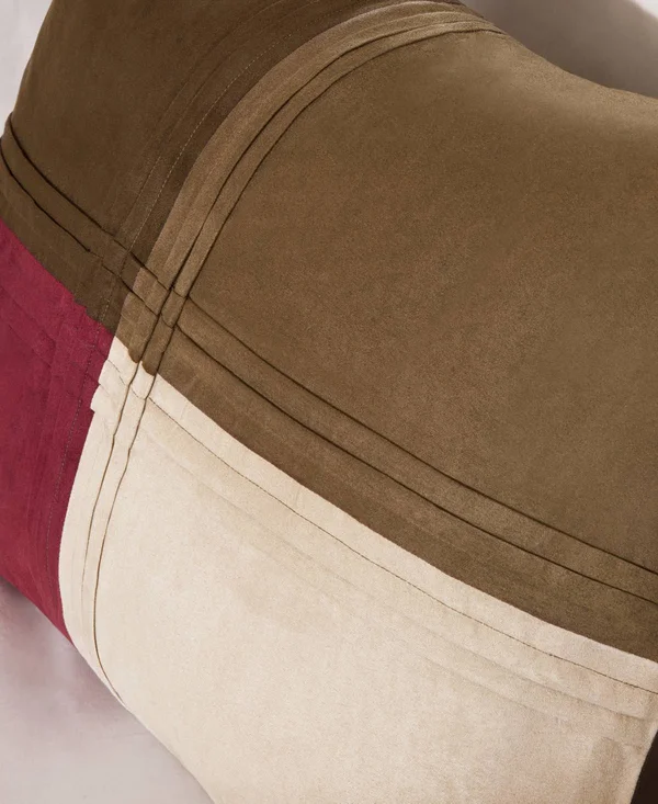 Madison Park - Jackson Blocks 7 Piece Comforter Set - Red - Cal King