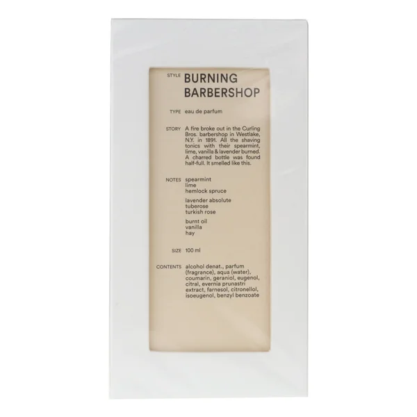 Burning Barbershop Eau De Parfum Spray by D.S. & Durga 3.4 oz