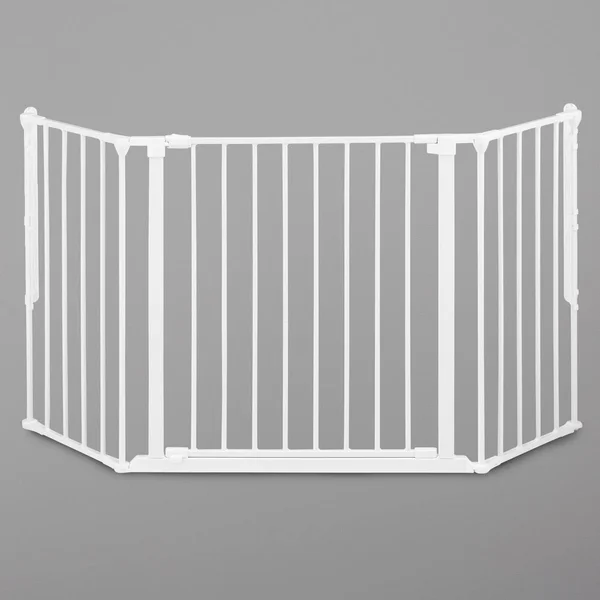 BabyDan Flex Gate Medium 35.4 inch - 57.5 inch - White